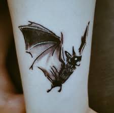 #25 hanging on a fruit branch. Bat Tattoo Explore Tumblr Posts And Blogs Tumgir