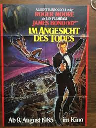 Does it mean anything special. James Bond Roger Moore 007 A View To A Kill 1985 Catawiki