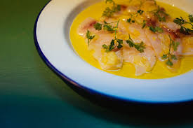 Paris Cray Clamato Septime S Sister Seafood Restaurant Swordfish With Kalamata Vinaigrette Seafood Restaurant Seafood Food