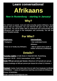 This is a good example of an informal email for fce writing. Afrikaans Lessons Rustenburg
