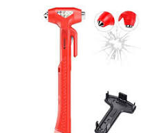 2-In-1 Emergency Escape Hammer and Seat Belt Cutter Car ...