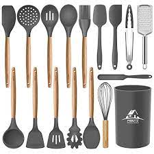 Brown rectangular wooden kitchen utensil set, for home ₹ 42/set. Top 10 Best Of Non Stick Kitchen Utensils 2021 Bestgamingpro