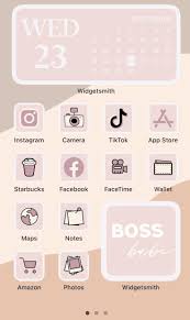 Here Is A Tutorial Of My Ios 14 Home Screen Set Up With A Pretty In Pink Aesthetic Style Blog Shewillspil Ios App Iphone Iphone Home Screen Layout Homescreen