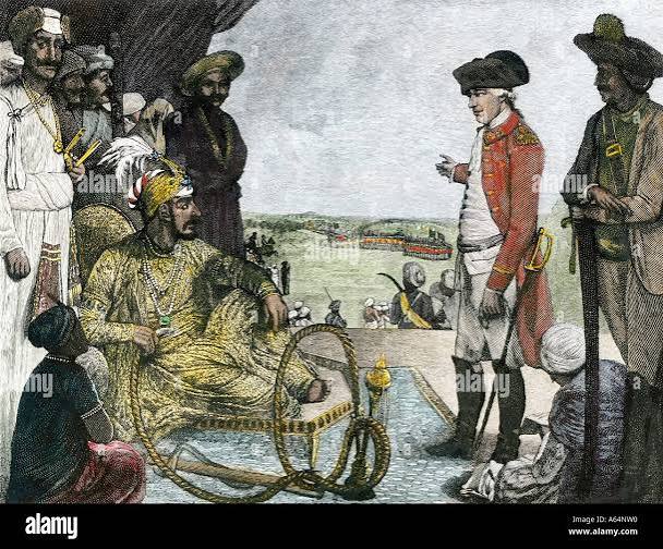 East india company officer hi-res stock photography and images - Alamy
