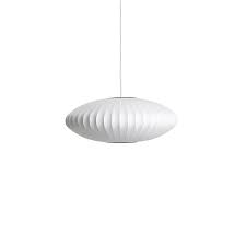 Modern pendant lighting white led pendant light for contemporary living dining room kitchen island dimmable chandelier dimming ceiling lamp minimalist wave hanging light fixture with remote (white) 4.3 out of 5 stars 30. Hay Nelson Saucer Bubble Pendant Lamp Connox