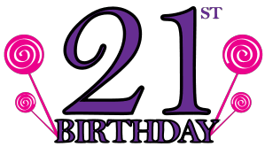 Free happy 21st birthday graphics, download free clip art. 21st Birthday Clip Art Birthday Clips