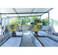 Mild Steel 2 Head Auto Granite Polishing Machine