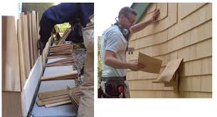 Old mill and cedar shake lap important: Siding With Cedar Shingles