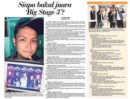 Finalis sinden idol#3 unnes 2016 juara harapan 3 1. Hyrul Anuar Thoughts On Bigstage Finals 2020 Tonight Is The Final Showdown Article Published On Saturday 3 October Berita Harian Sg Facebook