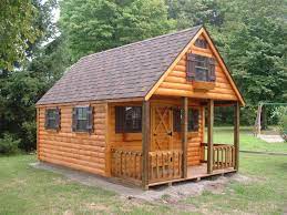 The frontier cabin is perfect for your simple lifestyle. Log Cabins Hostetler S Furniture