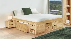 Miamöbel mexico bett mit stauraum 180x200cm massivholz pinie landhaus mexiko mexikanisch. Schubkasten Doppelbett Mit Viel Stauraum Bett Oslo