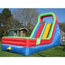 Bebop 22ft Double Inflatable Garden Water Slide Inflatable Water Slide Water Slides Garden Water Slide