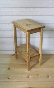 Nightstand End Table Small Accent Table Skinny Side Table Entryway Table Bedside Table Rustic Wood Hall Tab Small Accent Tables Hall Table Rustic Bedside Table