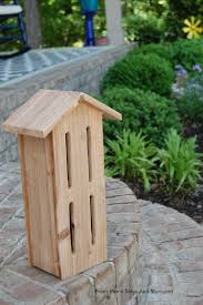 This article features detailed instructions and step by step diagrams for building a butterfly box with a simple and attractive design. Build A Butterfly House Butterfly Houses And Care Painted Butterfly Houses