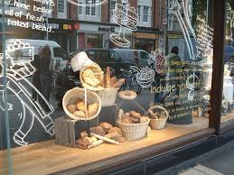 Whole Food Store London Bakery Window Display Bread Shop Deli Shop