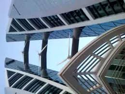 Bahrain world trade centre manama, bahrain. Bahrain World Trade Center Wind Turbines Youtube