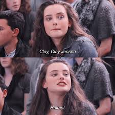 13 Reasons Why Hannah Baker Calling Clay Helmet 13 Reasons Why Memes 13 Reasons Why Reasons 13 Reasons Why Netflix
