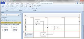 Microsoft Visio 2010 Tips For Creating Process And