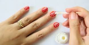 ▼products used linked below!▼see more blue & purple toothpick marble #nailart : 18 Cute Nail Art Designs For The Winter Using Toothpick