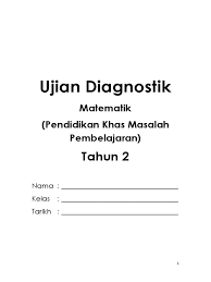 We did not find results for: Ujian Diagnostik Matematik Tahun 2