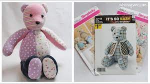 Memory bear pattern free image search results. Choosing The Best Memory Bear Pattern Memory Bear Sewing Series Whitney Sews Giveaway Closed Youtube