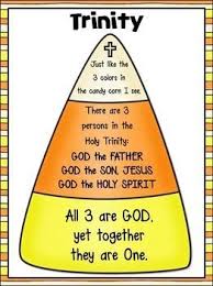 Candy Corn Trinity Childrens Church Lessons Sunday School Activities Christian Halloween Crafts