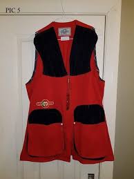 New Castellani Skeet Vest Ambidextrous Uk Size 48 With Tags