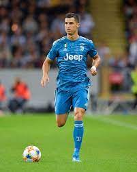 Juventus 3 stripes full zip hoodie. Juventus Blue Jersey Worn By Cristiano Ronaldo On His Instagram Account Cristiano Spotern