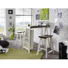 Bartisch Mit 2 Hocker Florida Weiss Braun Amazon De Kuche Haushalt Haus Deko Haus Stuhle Kaufen