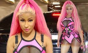 I always thought, what was it like to compare nicki minaj, lsd ~thunderclouds~ sia, and bts ~idol~ v with each other. Nicki Minaj Rocks Revealing Pink Ensemble As She Announces She S Sick Before Show In Australia Daily Mail Online