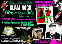 Christmas in July - Glam Rock Show & Dinner