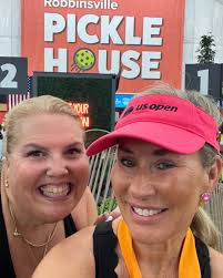 I was the first gold ticket qualifier for 2025 Nationals! ✨ Punched my gold  ticket in both women's doubles and mixed doubles at the beautiful new  facility in Robbinsville, NJ (Pickle House)!