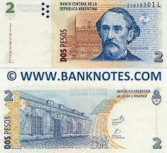 Its iso 4217 code is ars. Argentina 2 Pesos 2002 Argentinian Peso Currency Bank Notes South American Paper Money Banknotes Banknote Bank Notes Coins Currency Currency Collector Pictures Of Money Photos Of Bank Notes Currency Images Currencies