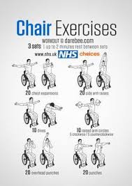 An Energy Boosting Routine For Wheelchair Users That Helps To Increase Upper Body Strength And Cardiovascular Fit Chair Exercises Wheelchair Exercises Exercise