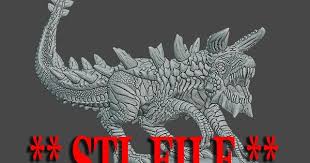 Tarrasque Stl Printable Files Etsy Stl Etsy Printables