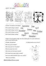 Months And Seasons Seasons Worksheets Kindergarten Worksheets Kindergarten Worksheets Printable