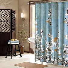 The Hanami Shower Curtain From Art In Motion Is The Perfect Way To Bring Beautiful Art Into Your Bathroom Floral Shower Curtains Curtains Flower Shower Curtain