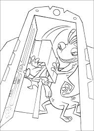 Earth coloring pages to print. Monsters Inc Colouring 70