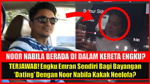 Kelihatan lelaki berusia itu mirip seperti noor nabila kakak neelofa. Terjawab Spekulasi Engku Emran Sendiri Bagi Bayangan Dating Dengan Noor Nabila Kakak Neelofa Youtube