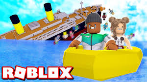 new* survive a sinking ship in roblox