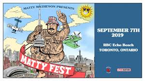 Mattyfest At Rbc Echo Beach Canada On 7 Sep 2019