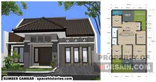Sebagai contoh, denah rumah minimalis 3 kamar tidur 1 lantai bisa terdiri dari 3 kamar tidur, 1 ruang ibadah, 1 ruang tamu, 1 dapur minimalis, 1 ruang makan, 1 teras dan 1 tempat parkir mobil (carport). Desain Rumah Mewah 1 Lantai 4 Kamar Tidur Desain Rumah Minimalis