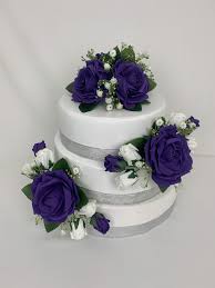 Maybe you would like to learn more about one of these? Artificial Wedding Cake Topper Flower 3 Piece Gypsophila
