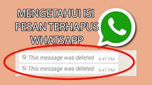 Selain fungsi dari icloud yang digunakan untuk membackup chat whatsapp, icloud juga dapat digunakan untuk memulihkan seluruh chat whatsapp, termasuk juga pesan yang sudah dihapus. 2 Cara Membaca Kembali Pesan Yang Dihapus Pada Whatsapp Dengan Mudah