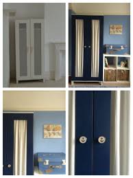 Wardrobes let you organise your clothes, shoes or any other thing you want to store in a practical and stylish way. My Latest Ikea Hack An Aneboda Wardrobe Nautical Nursery Check Out My Faceboo Aneboda Wardrobe Blue Painted Furniture Ikea Aneboda