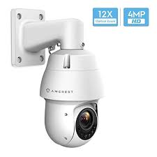 Amcrest 4mp Outdoor Ptz Poe Ip Camera Pan Tilt Zoom Optical 12x Motorized Ultrahd Poe Camera Security Spee Security Cameras For Home Ip Camera Dome Camera