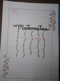 Pin De Kawana Ayumi Em Kassia Capas De Trabalhos Capa De Matematica Capa De Caderno Personalizada