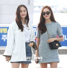 Jessica And Krystal جيسيكا و كريستال In 2020 Shirt Dress Girls Generation Fashion