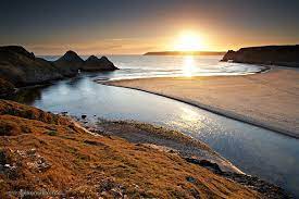 Three Cliffs Bay British Isles Travel Wales England Countryside Cottage