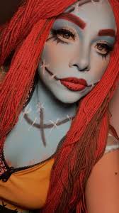 Maquillaje glam de Sally , #sally #halloween #halloweenmakeup #makeupartist